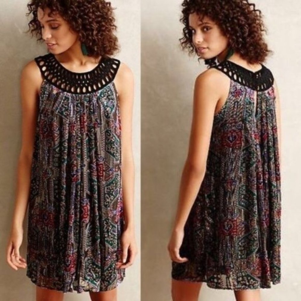 Anthropologie Moulinette Soeurs Linnea Velvet Dress - Picture 2 of 15